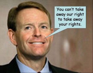 Jesus loves you, Reverend Tony Perkins.  We think you're an asshole.